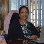 Radhika Lee in her office