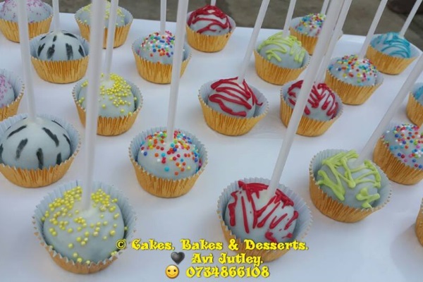 Avi's creative cake pops. Photo courtesy of Cakes, Bakes and Desserts
