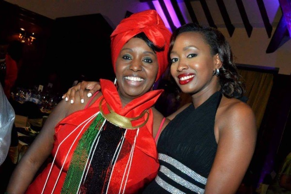 With media personality Janet Mbugua-Ndichu