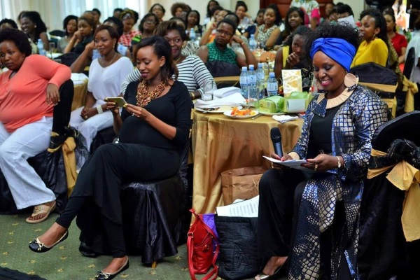 A section of the audience at a Seasoned Woman event.